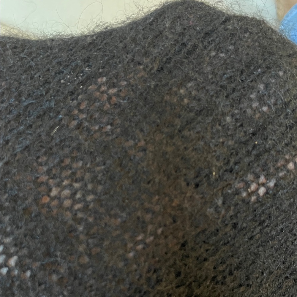 Tommy Hilfiger Sleeveless Lightweight  Sheer Knit Wool/Mohair Vest - Picture 6 of 13